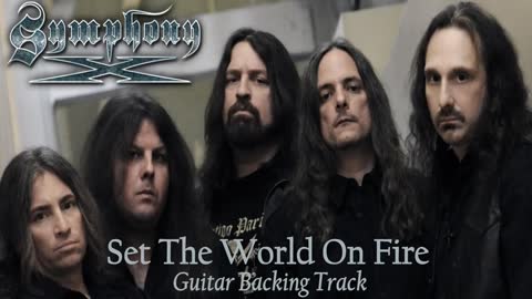 Symphony X Set The World On Fire ( BACKING TRACK)