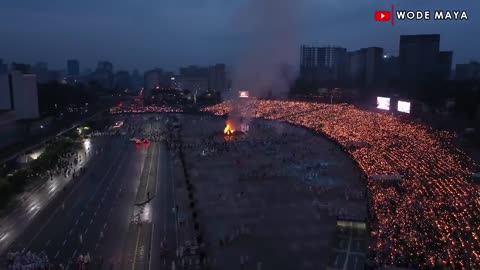 Biggest Religious Festival In Africa, Ethiopia, Addis Ababa (Meskel Festival).