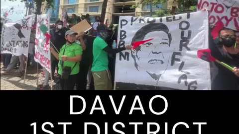 DAVAO 1ST DISTRICT NATIONAL DAY OF PROTEST