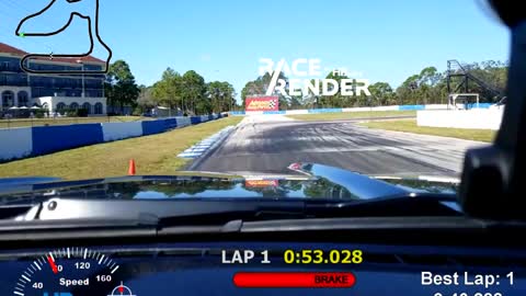 Sebring - NASA HPDE 2 October 2022 Event - Best Lap So Far