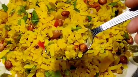 Healthy and tasty poha recipe