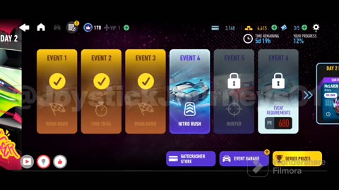 Need for speed nolimits live special event gate crasher with Mclaren Artura day 2😍👀