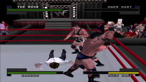 WWF Attitude PS1: Tornado match #4