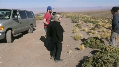 Licancabur Volcano still active at Atacama desert in Chile