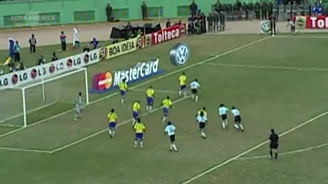 Copa America 2004 FINAL BRASIL 2 (4) x 2 (2) ARGENTINA