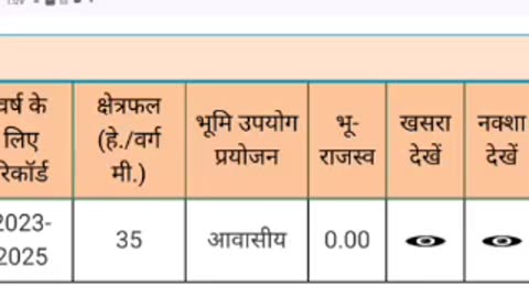 अब किसान मोबाईल से घर बैठे ही खेत मकान का नक्शा/खसरा और खतोनी निकाल सकता है