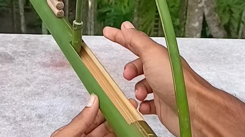 DIY Bamboo Gun