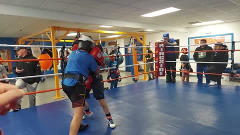 Joey boxing Jayden 2. 3/1/22