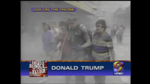 Donald trump call to the news 9/11