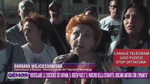 BARBARA WOJCIECHOWSKA MEMBRO ONORARIO TRIBUNALE NORIMBERGA: SVEGLIAMOCI O NOSTRI FIGLI MORIRANNO