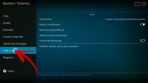 Como adicionar lista iptv no kodi