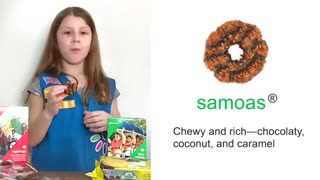 Kylie's (6) Girl Scout Cookie Taste Testing Video