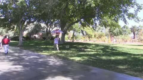 UNLV - University of Nevada Las Vegas | College Campus Open Air Preaching | Kerrigan Skelly