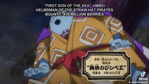 Jinbe#Newmember of Strawhats💪💪💪