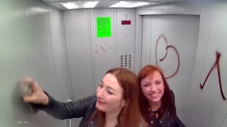 Drunk WPC And Pal Forced To Clean Spray Painted Lift