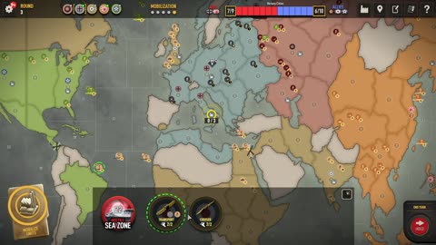 Platinum RANKED match, me (Axis) V. GENERAL SKUNKAPE (Allies), Axis and Allies 1942, Ep. 3.