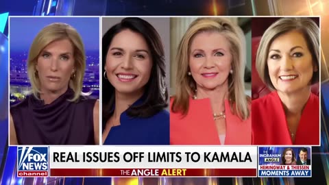 Laura Ingraham Kamala Harris is being treated as a damsel in distress