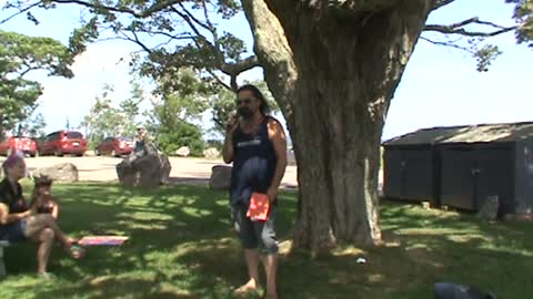 Gordon Berry Jr speech at the Tidal Bore Park