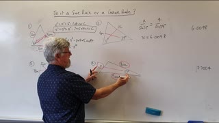 Math Trigonometry Set B 05 Non Right Angled Triangles Sine or Cosine Rule? Mostly for Year/Grade 10 and 11