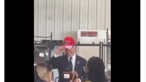 MAGA Joe? Biden Puts on a TRUMP Hat During 9/11 Event in Pennsylvania, One Day After Trump’s Debate Against Kamala Harris