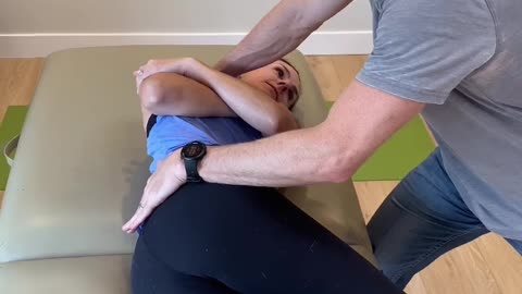 Low back pain stretch