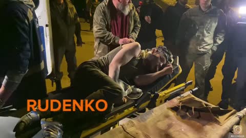 Ukraine War - The first wounded Militant taken out of the Azovstal plant