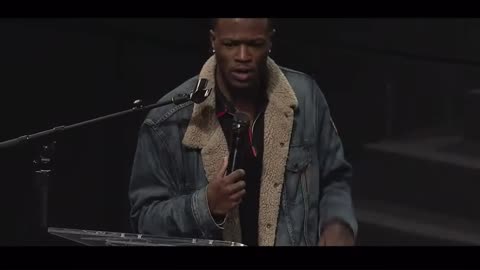 Witness DC Young Fly's touching speech, delving into life's challenges