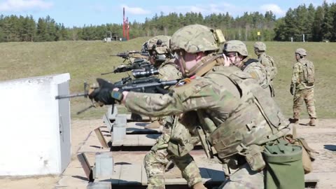 U.S. Army Soldiers Conduct Short-Range Rifle Marksmanship Training The U.S. Army .