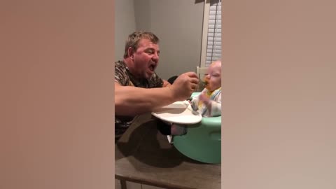 Hilarious Dads and cutest baby together