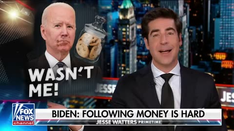 Jesse Watters: Biden is a walking, talking cookie crumb