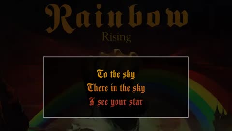 Rainbow - A Light in the Black