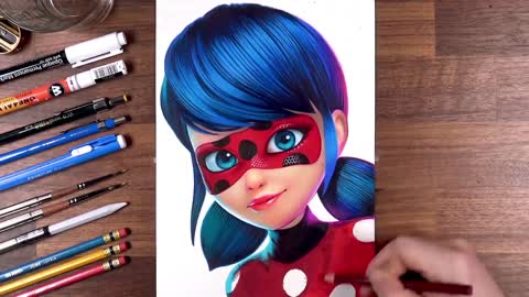 Drawing Miraculous Ladybug