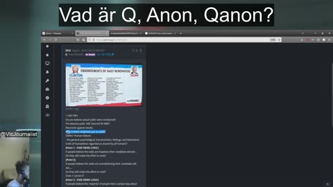 SV - Vad är Q, anon, Qanon?