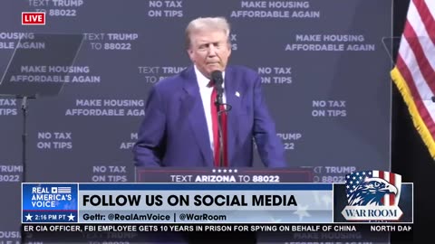 Trump LIVE in Arizona