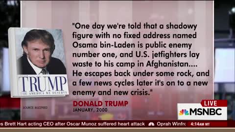 Donald Trump predicted a large-scale terror attack before 9/11 in his 2000 book: