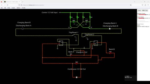 Bedini Battery Flip Flop Circuit