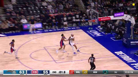 Banchero Buzzer-Beater from Half Court! Suggs with the DIME! | Magic vs Pistons