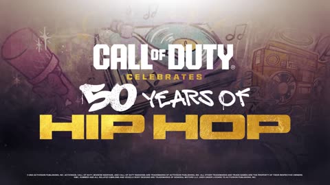 COD Celebrates 50 Years of Hip-Hop | Call of Duty: Modern Warfare II & Warzone