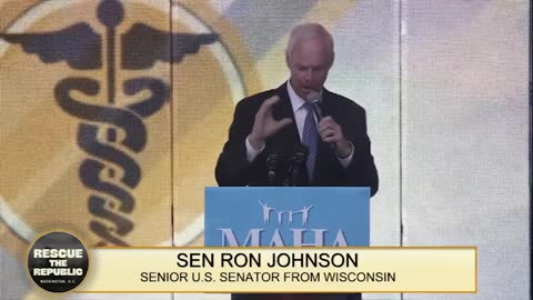 Senator Ron Johnson at Rescue the Republic 9.29.24