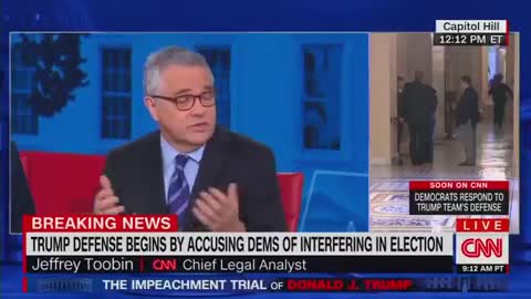 CNN's Toobin: 'White House and white people."