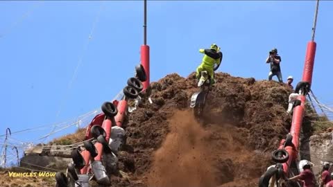 Crazy Moments of Hill Climb Motocross You Can See!