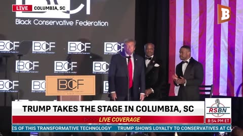 LIVE: Donald Trump Delivering Remarks at the Black Conservative Federation Gala...