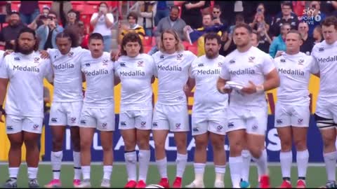 All Blacks EMOTIONAL HAKA vs USA Eagles pays tribute to fallen team-mate Sean Wainui ❤