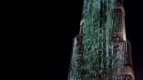 Dubai, United Arab Emirates. Good night!Дубай, Объединённые Арабские Эмираты. Доброй ночи!