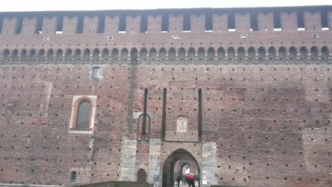 Sforza Castle in Milan