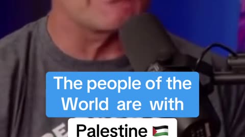 THE PEOPLE OF THE WORLD ARE WITH PALESTINE ❤️💚🖤🍉