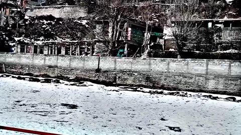 Chitral snow fall