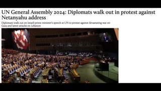 WW3 WALKOUT LEADS TO ISRAEL DECLARING THAT THE UN SWAMP IS AN ANTI-ISRAEL FLAT EARTH SOCIETY