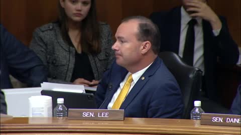 Mike Lee Explains Dangers Of Tree Spiking During Hearing On Biden Nominee Tracy Stone-Manning