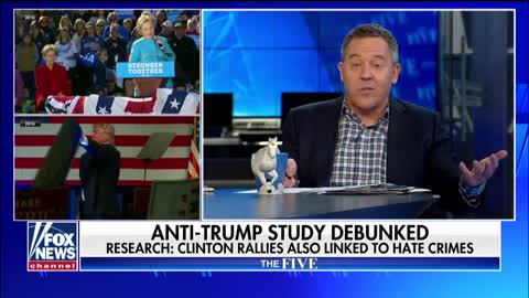 Gutfeld on Reason debunking Trump rally hate crime study